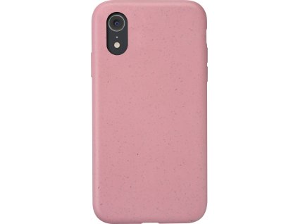 Kompostovatelný eko kryt Cellularline Become pro Apple iPhone XR, starorůžový