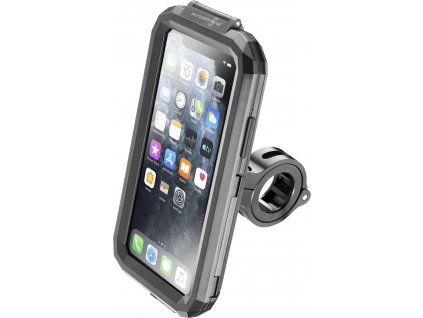 Vodeodolné púzdro Interphone pre Apple iPhone 11 Pro, úchyt na riadidlá, čierne