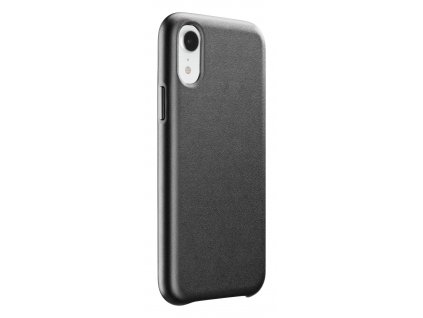 Ochranný kryt Cellularline Elite pro Apple iPhone XR, PU kůže, černý
