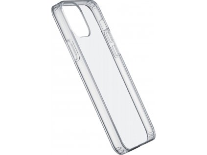 Zadný kryt s ochranným rámčekom Cellularline Clear Duo pre iPhone 12 mini, transparentný