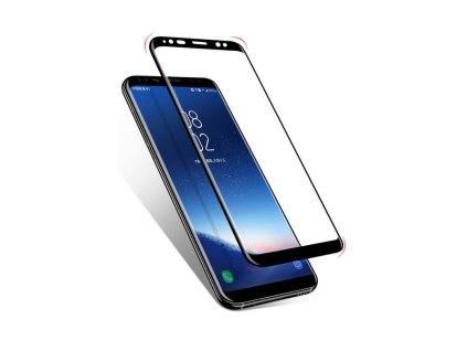 10D Tvrzené sklo Clearo na celý displej pro Samsung Galaxy S9 - Black