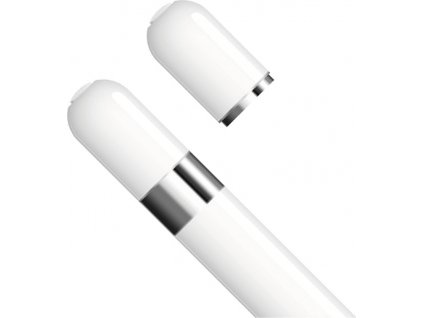 Náhradní čepička FIXED Pencil Cap pro Apple Pencil 1.generace, bílá