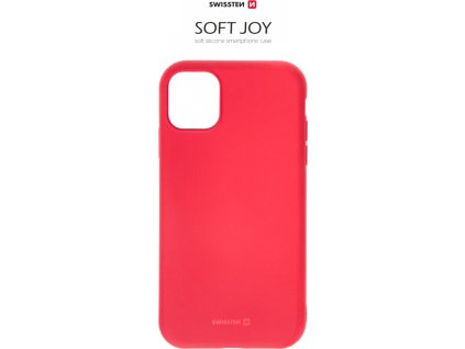 POUZDRO SWISSTEN SOFT JOY PRO APPLE IPHONE 11 ČERVENÉ