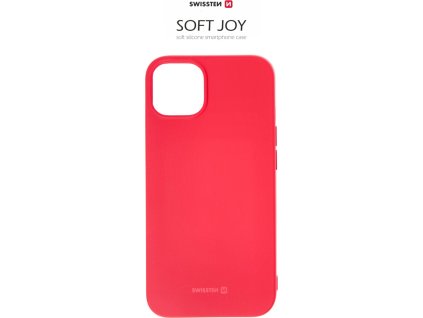 POUZDRO SWISSTEN SOFT JOY PRO APPLE IPHONE 12/12 PRO ČERVENÉ