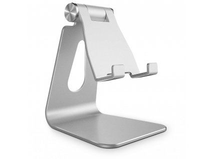 Tech-Protect stojánek / držák na stůl Z4A pro telefony a tablety (iPad apod.), stříbrný
