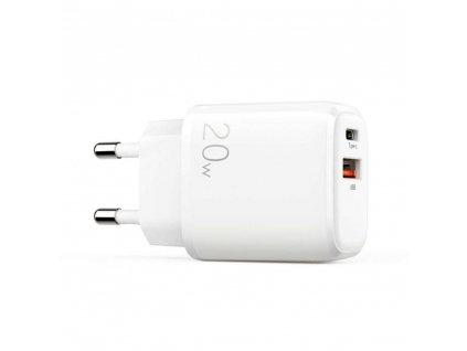 Rychlonabíječka Joyroom LG3028E3 PD20W/QC3.0 USB + USB-C pro iPhone, Samsung a další, White