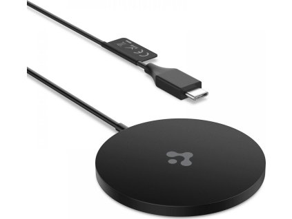 SPIGEN PF2009 POWERARC MAGNETIC MAGSAFE WIRELESS CHARGER 7.5W BLACK