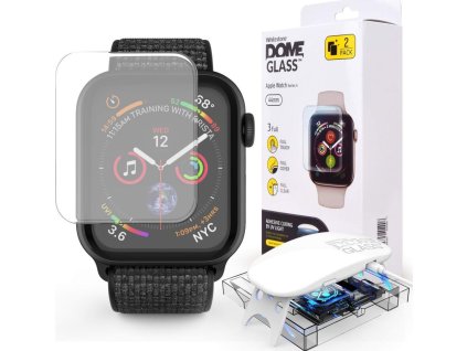 Tvrzené sklo WHITESTONE DOME GLASS APPLE WATCH 4/5/6/SE (44MM) CLEAR