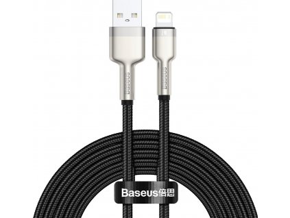 USB kabel pro Lightning Baseus Cafule, 2,4A, 2m (černý)