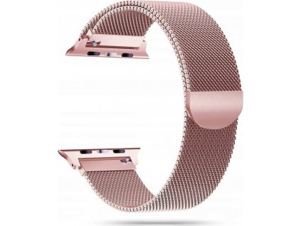 TECH-PROTECT MILANESEBAND APPLE WATCH 4 / 5 / 6 / 7 / 8 / 9 / SE (38 / 40 / 41 MM) ROSE GOLD