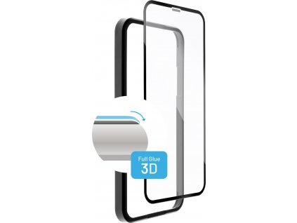 Ochranné tvrdené sklo FIXED 3D Full-Cover s aplikátorom pre Apple iPhone XR/11, čierne