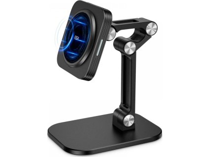 ESR HALOLOCK MAGNETIC MAGSAFE ADJUSTABLE WIRELESS CHARGER STAND BLACK