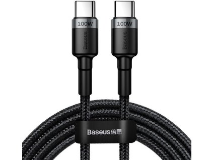Baseus Cafule PD2.0 100W rychlonabíjení USB pro kabel typu C (20V 5A)2m šedo-černý
