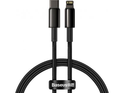 Datový kabel BASEUS DATA PD20W TYPE-C TO LIGHTNING CABLE 200CM BLACK - pro iPhone