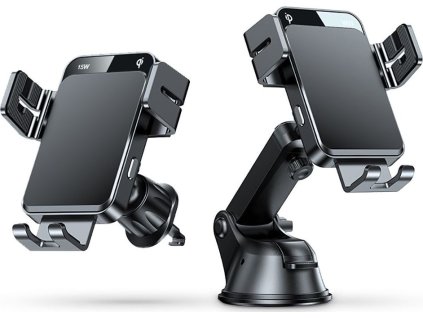 JOYROOM JR-ZS219 CAR MOUNT WIRELESS CHARGER SET 15W BLACK