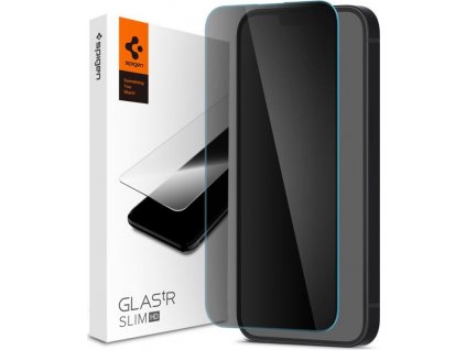 Spigen TR Slim HD, čierna 1 Pack - iPhone 13/13 Pro