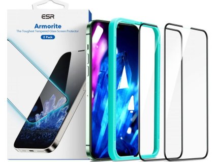 Tvrzené sklo ESR ARMORITE 2-PACK IPHONE 13 / 13 PRO BLACK