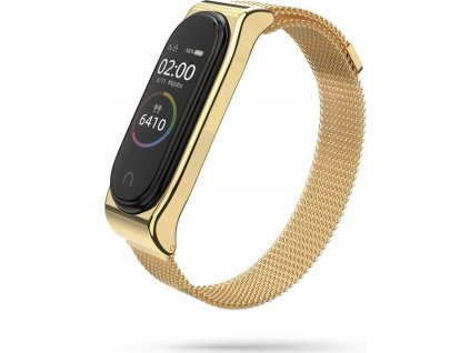 TECH-PROTECT MILANESEBAND XIAOMI MI BAND 3/4 CHAMPAGNE GOLD