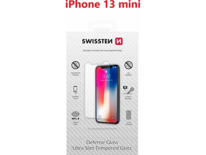 OCHRANNÉ TEMPEROVANÉ SKLO SWISSTEN APPLE IPHONE 13 mini RE 2,5D