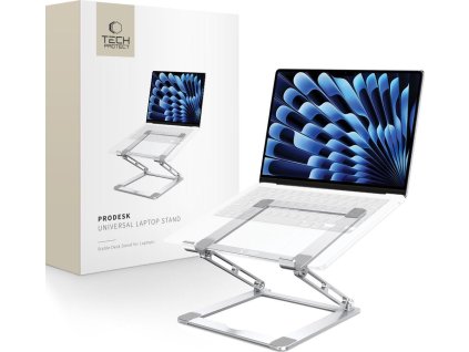 TECH-PROTECT PRODESK UNIVERSAL LAPTOP STAND SILVER