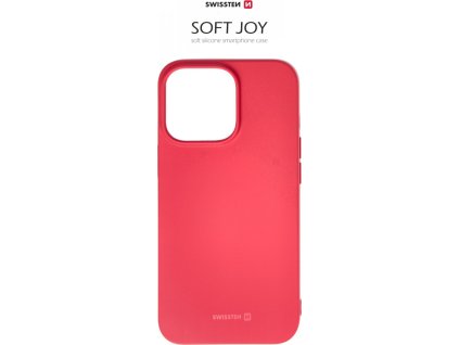 POUZDRO SWISSTEN SOFT JOY PRO APPLE IPHONE 13 PRO ČERVENÉ