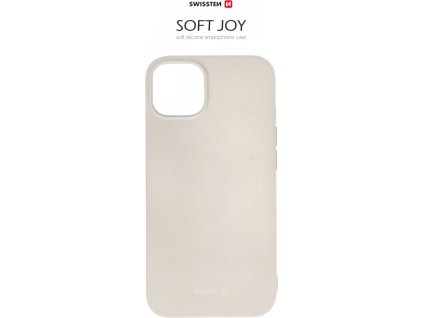 POUZDRO SWISSTEN SOFT JOY PRO APPLE IPHONE 12/12 PRO KAMENNĚ ŠEDÉ