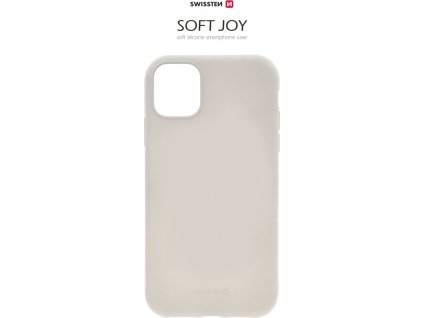 POUZDRO SWISSTEN SOFT JOY PRO APPLE IPHONE 11 KAMENNĚ ŠEDÉ