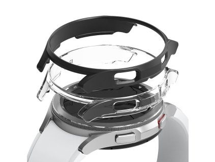 RINGKE SLIM 2-PACK GALAXY WATCH 4 CLASSIC 42 MM CLEAR & BLACK