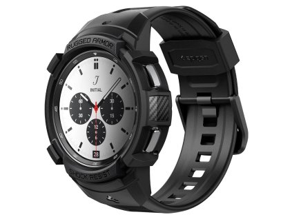 SPIGEN RUGGED ARMOR ”PRO” GALAXY WATCH 4 CLASSIC 42 MM MATTE BLACK