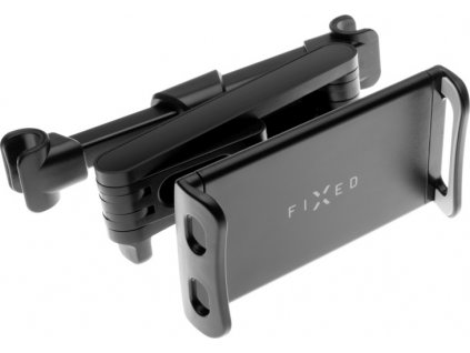 Univerzální držák pro tablety FIXED Tab Passenger 2 s uchycením do opěrky hlavy a s nastavitelným ramenem, černý