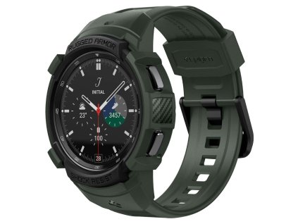 SPIGEN RUGGED ARMOR ”PRO” GALAXY WATCH 4 CLASSIC 46 MM MILITARY GREEN