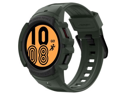 SPIGEN RUGGED ARMOR ”PRO” GALAXY WATCH 4 / 5 44 MM MILITARY GREEN