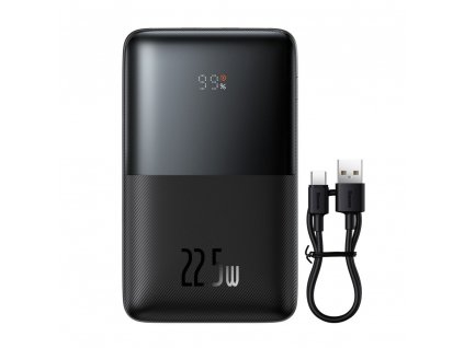 BASEUS PPBD2 BIPOW PRO 22.5W DIGITAL DISPLAY POWER BANK 20000MAH BLACK