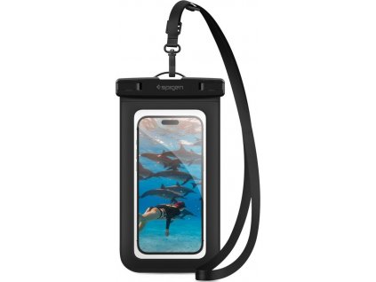 SPIGEN A601 UNIVERSAL WATERPROOF CASE BLACK