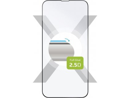 Ochranné tvrdené sklo FIXED Full-Cover pre Apple iPhone 14 Plus, lepenie cez celý displej, čierne