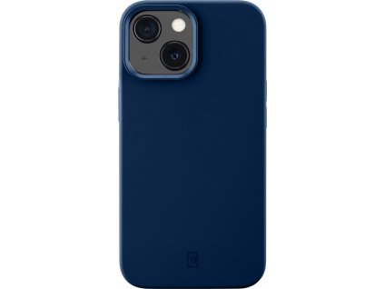 Ochranný silikónový kryt Cellularline Sensation pre Apple iPhone 13 Mini, modrý