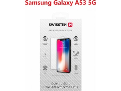 OCHRANNÉ TEMPEROVANÉ SKLO SWISSTEN PRO SAMSUNG A536 GALAXY A53 5G RE 2,5D