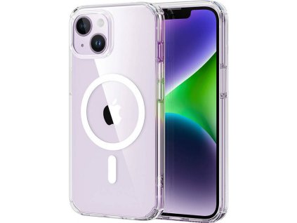 Pouzdro ESR Krystec Clear pro iPhone 14 Plus, Magsafe (čiré)