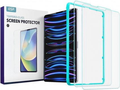 Tvrzené sklo ESR TEMPERED GLASS 2-PACK IPAD PRO 12.9 4 / 5 / 6 / 2020-2022 / AIR 13 2024 CLEAR