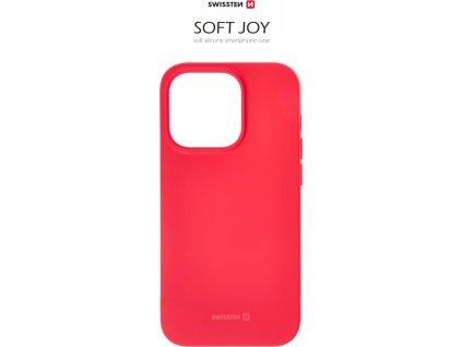 POUZDRO SWISSTEN SOFT JOY PRO APPLE IPHONE 14 PRO ČERVENÉ