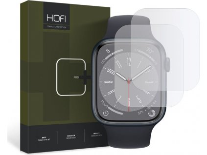 Hydrogélová fólia HOFI HYDROFLEX PRO+ 2-PACK APPLE WATCH 4/5/6/7/8/SE (44/45 MM) CLEAR