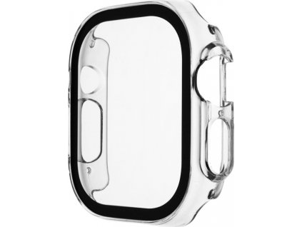 Ochranné púzdro FIXED Pure s temperovaným sklom pre Apple Watch Ultra 49 mm, číre