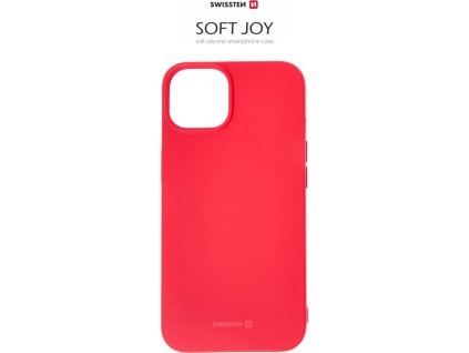 POUZDRO SWISSTEN SOFT JOY PRO APPLE IPHONE 14 ČERVENÉ