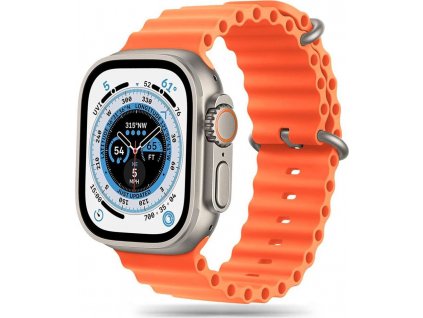 TECH-PROTECT ICONBAND PRE APPLE WATCH 4 / 5 / 6 / 7 / 8 / SE / ULTRA (42 / 44 / 45 / 49 MM) ORANGE