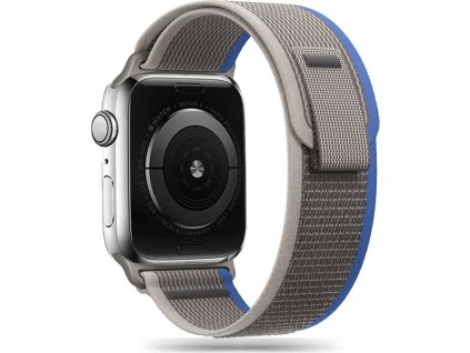 TECH-PROTECT NYLON APPLE WATCH 4 / 5 / 6 / 7 / 8 / 9 / SE / ULTRA 1 / 2  (42 / 44 / 45 / 49 MM) GREY/BLUE