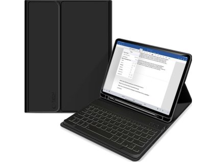 tech protect sc pen keyboard ipad 10 9 2022 11 11 2025 black