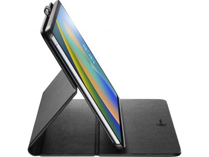 Puzdro so stojanom Cellularline Folio pre Apple iPad 10,9'' (2022), čierne