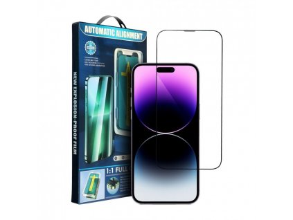 tempered glass 5d iphone x black applicator