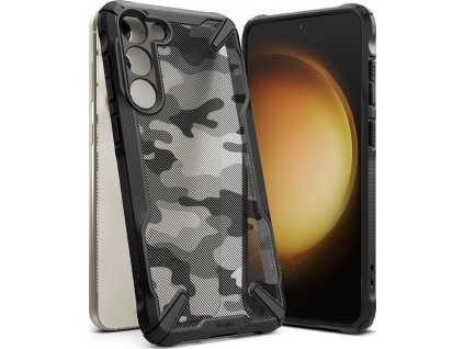 RINGKE FUSION X GALAXY S23+ PLUS CAMO BLACK