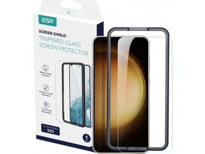 Tvrzené sklo ESR pro Samsung S23 1 ks (čiré)